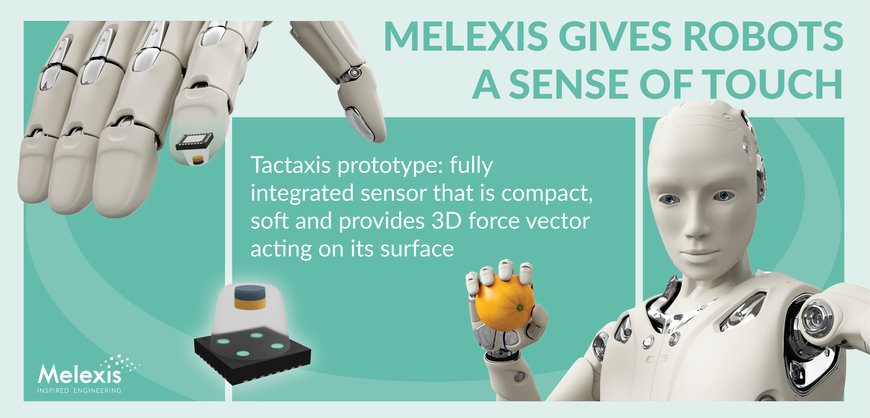 Melexis verleiht Robotern einen Tastsinn